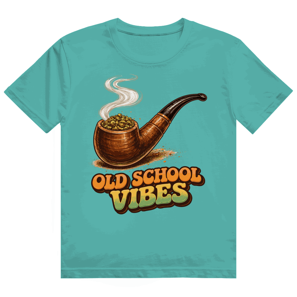 Heavy Cotton T-Shirt - Old Scholl Vibes | Division420®
