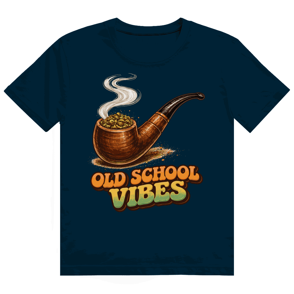Heavy Cotton T-Shirt - Old Scholl Vibes | Division420®