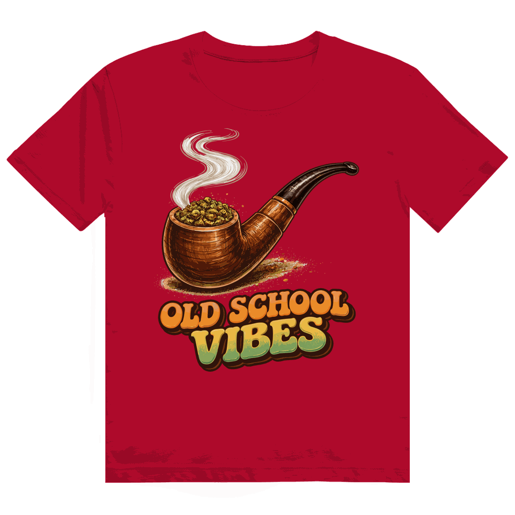 Heavy Cotton T-Shirt - Old Scholl Vibes | Division420®