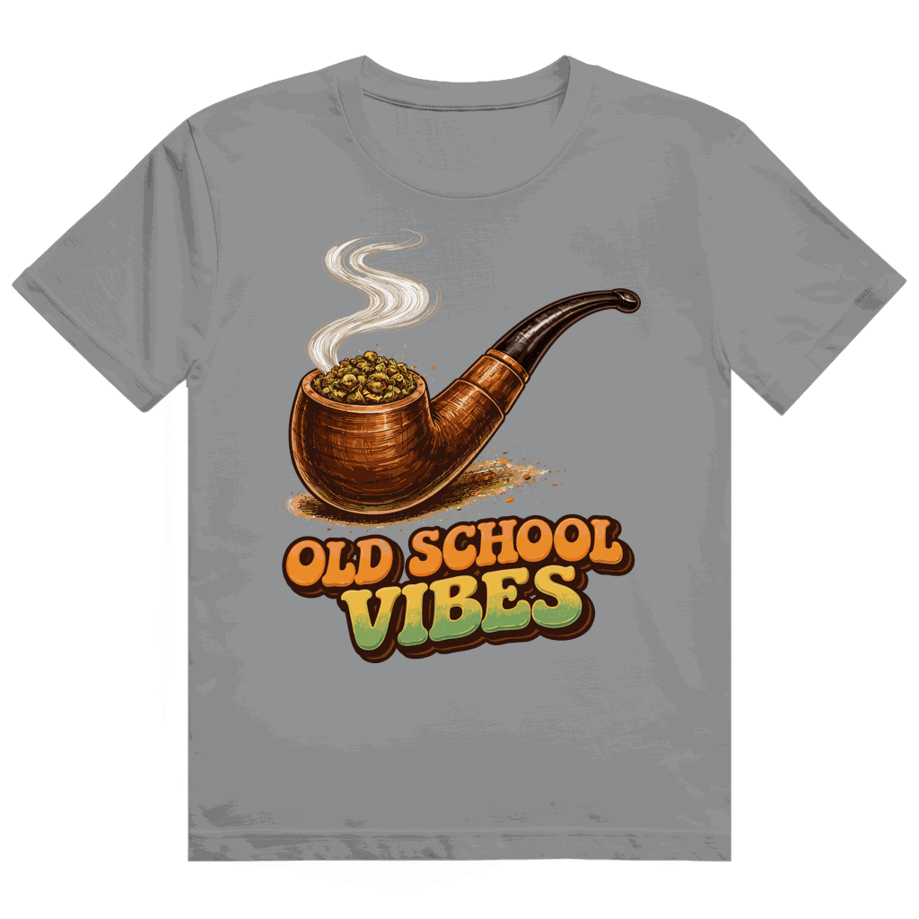 Heavy Cotton T-Shirt - Old Scholl Vibes | Division420®