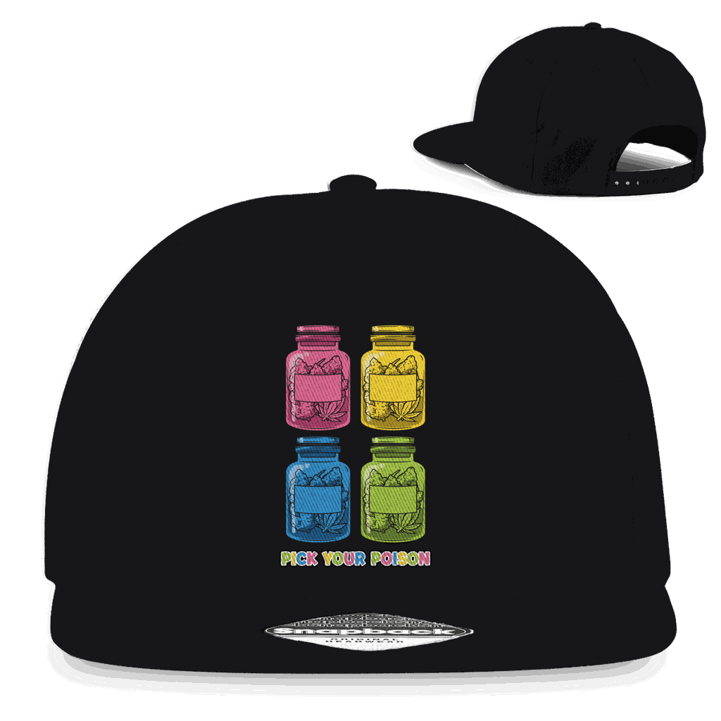 Snapback Rapper Cap - Pick your Poison | Division420®