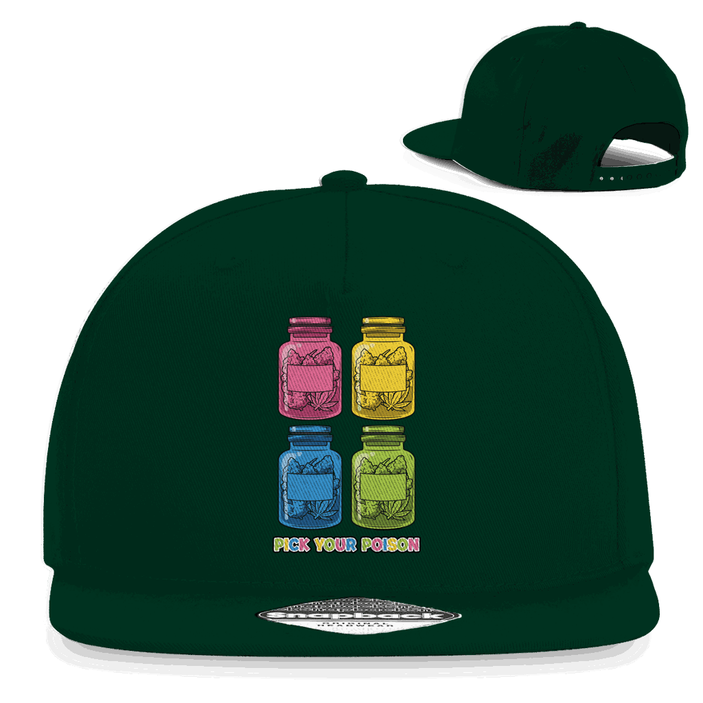 Snapback Rapper Cap - Pick your Poison | Division420®