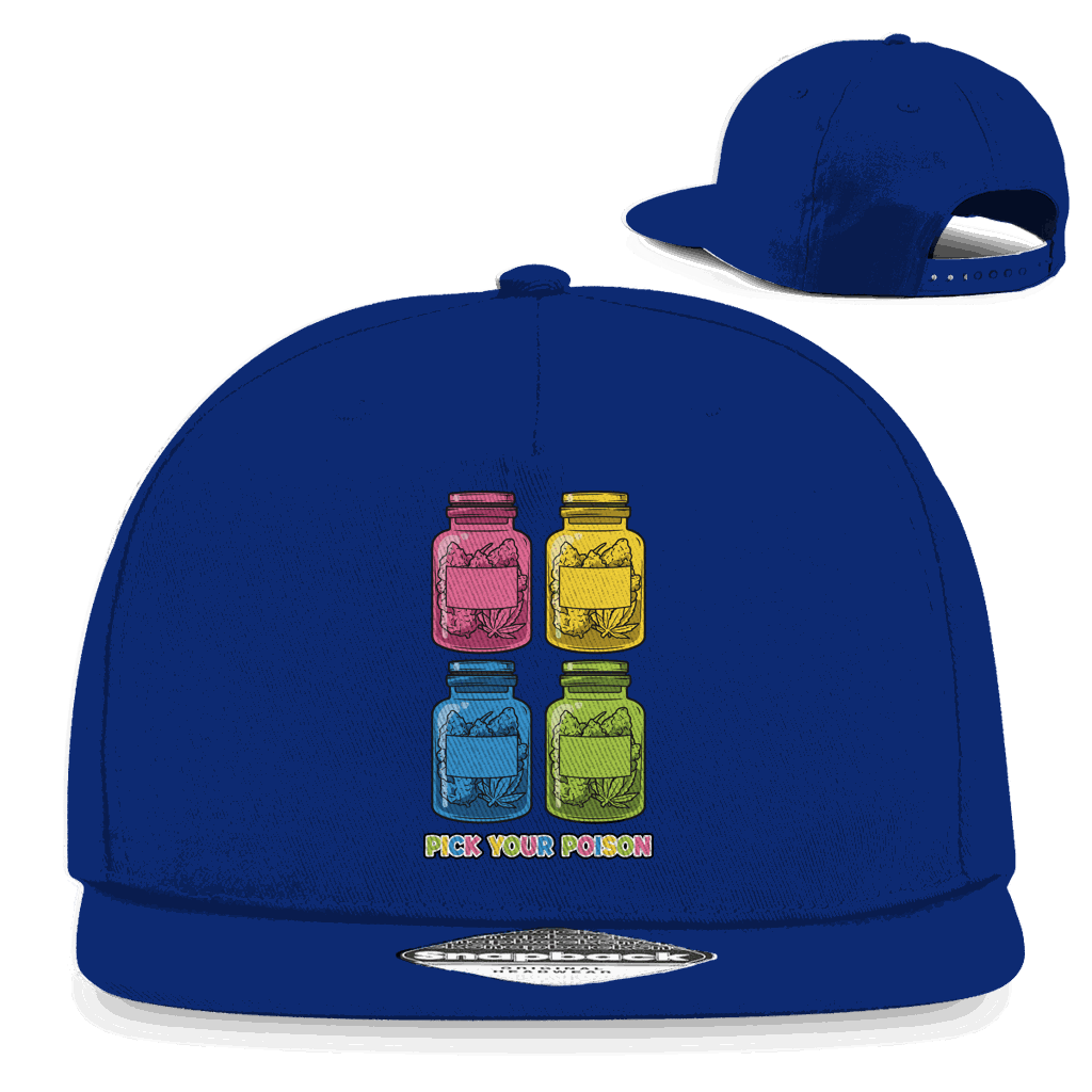 Snapback Rapper Cap - Pick your Poison | Division420®