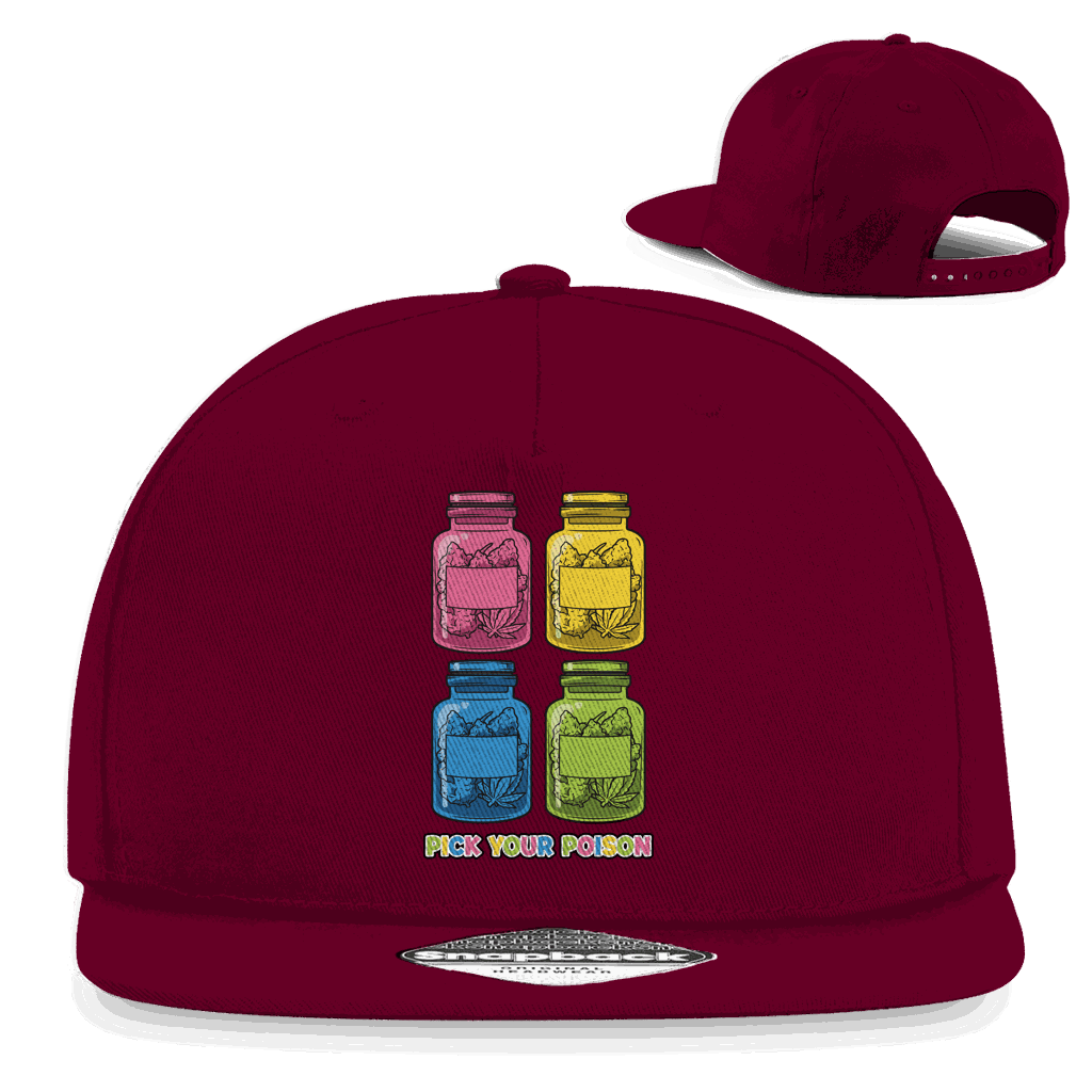 Snapback Rapper Cap - Pick your Poison | Division420®