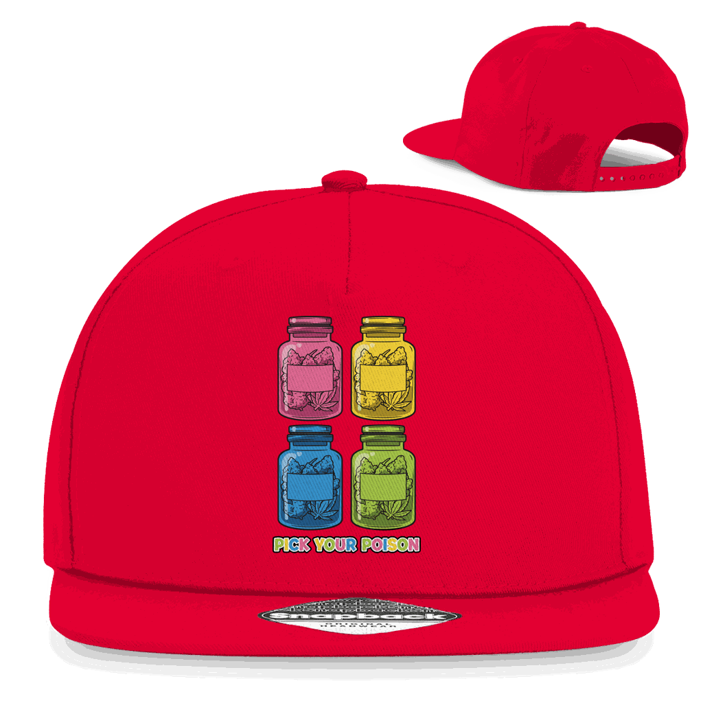 Snapback Rapper Cap - Pick your Poison | Division420®