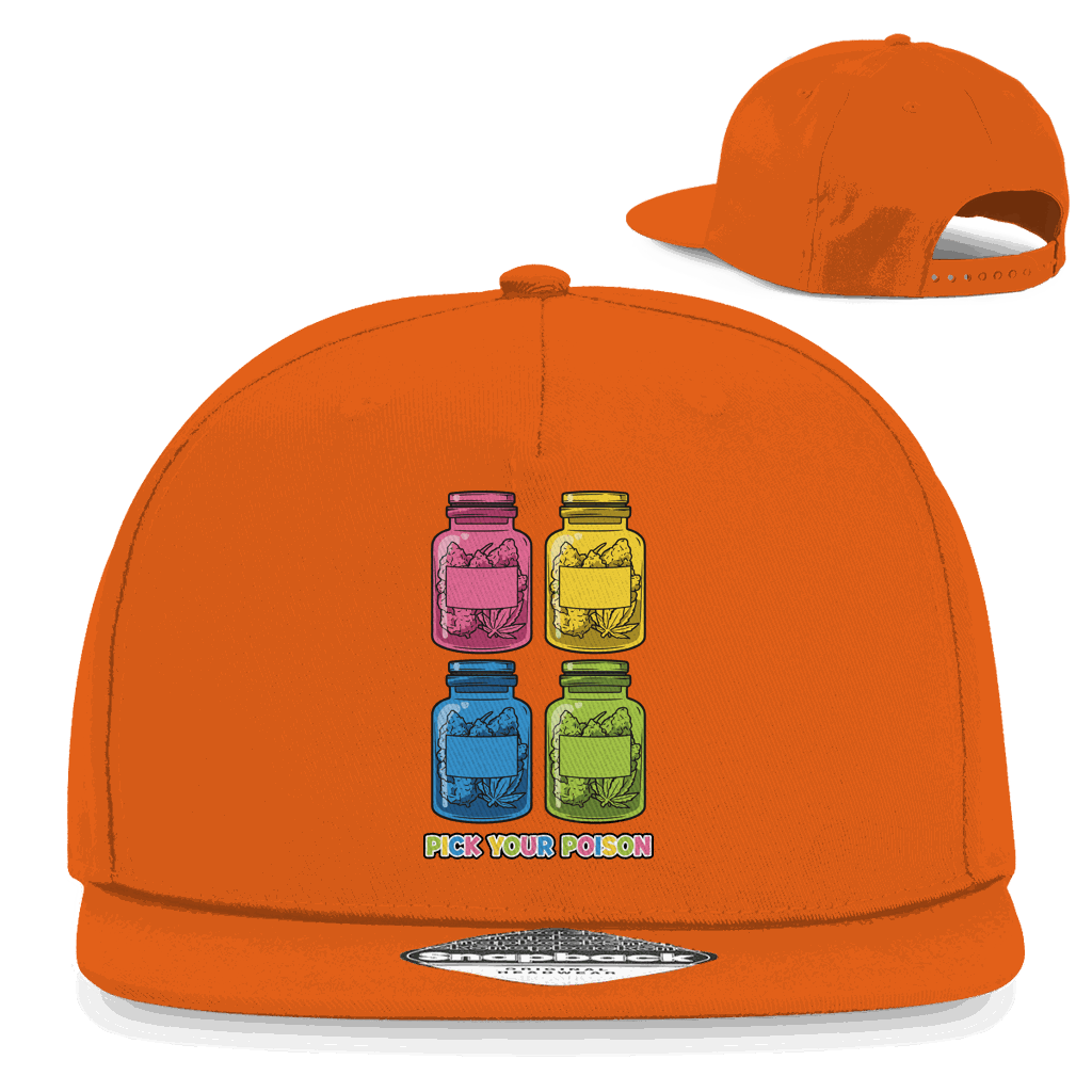 Snapback Rapper Cap - Pick your Poison | Division420®