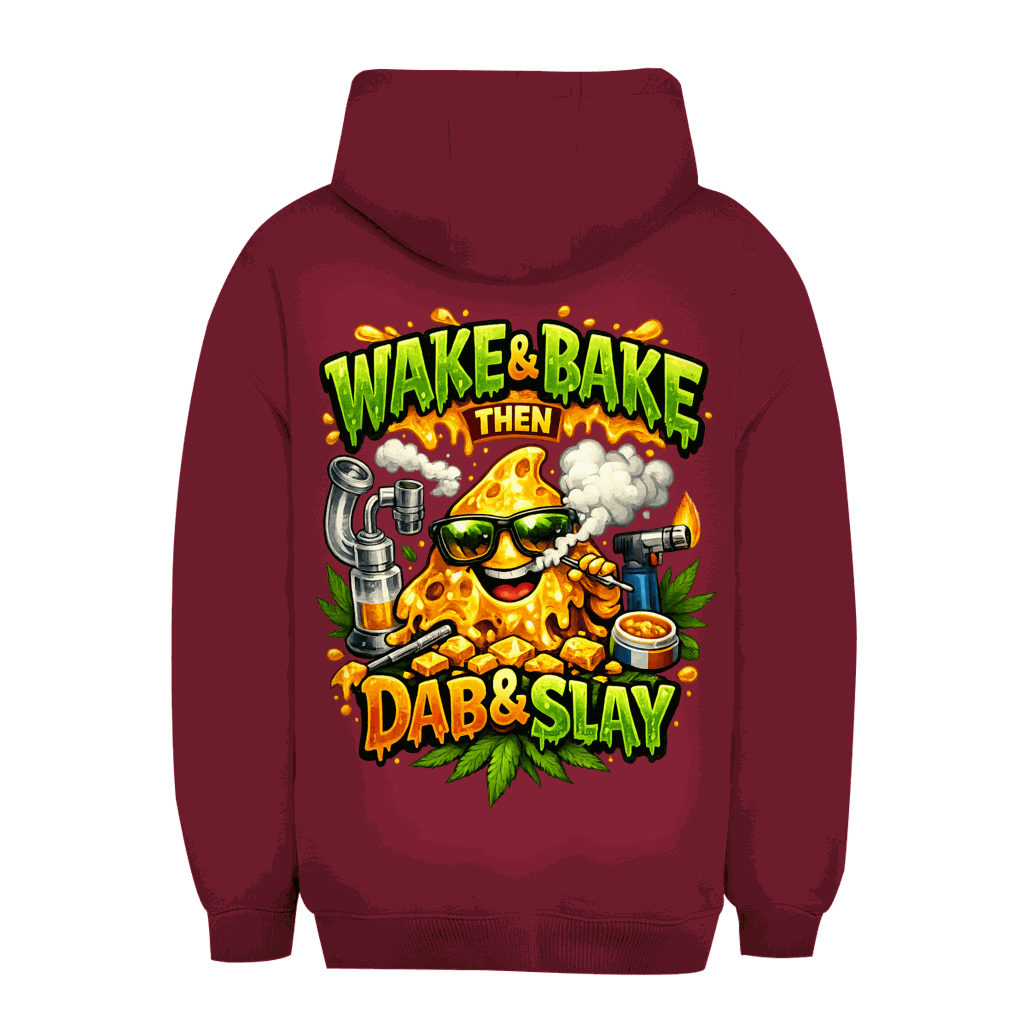 Unisex Oversize Hoodie - Wake and Bake | Division420®
