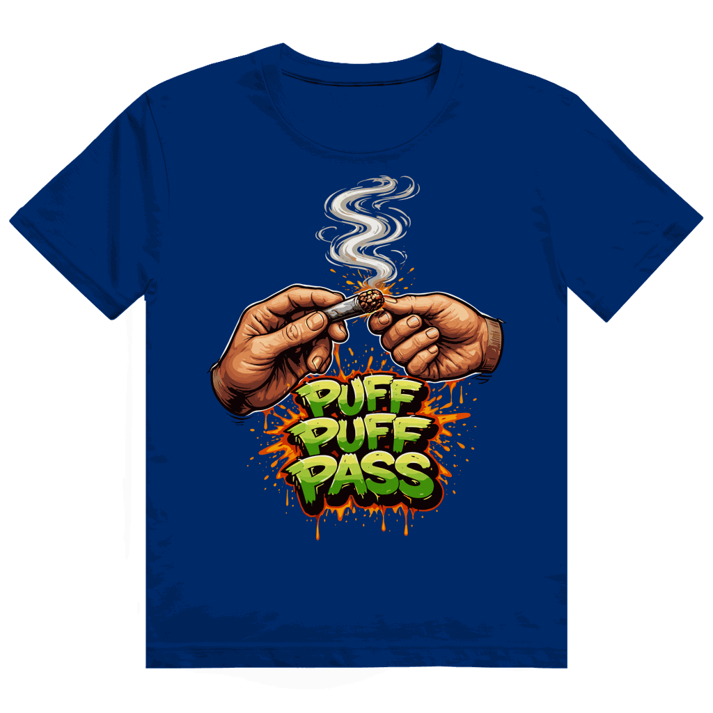 Heavy Cotton T-Shirt - Puff Puff Pass | Division420®