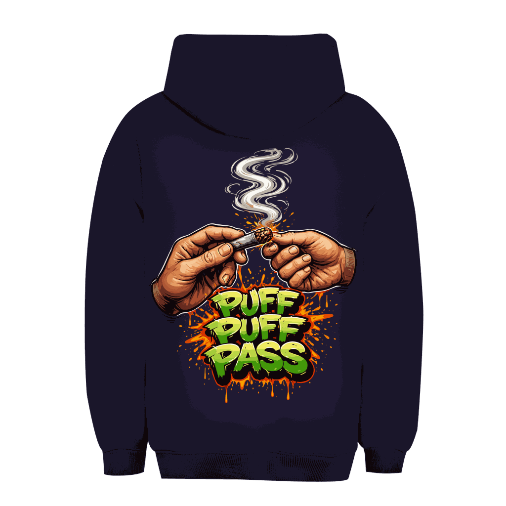 Unisex Oversize Hoodie - Puff Puff Pass | Division420®