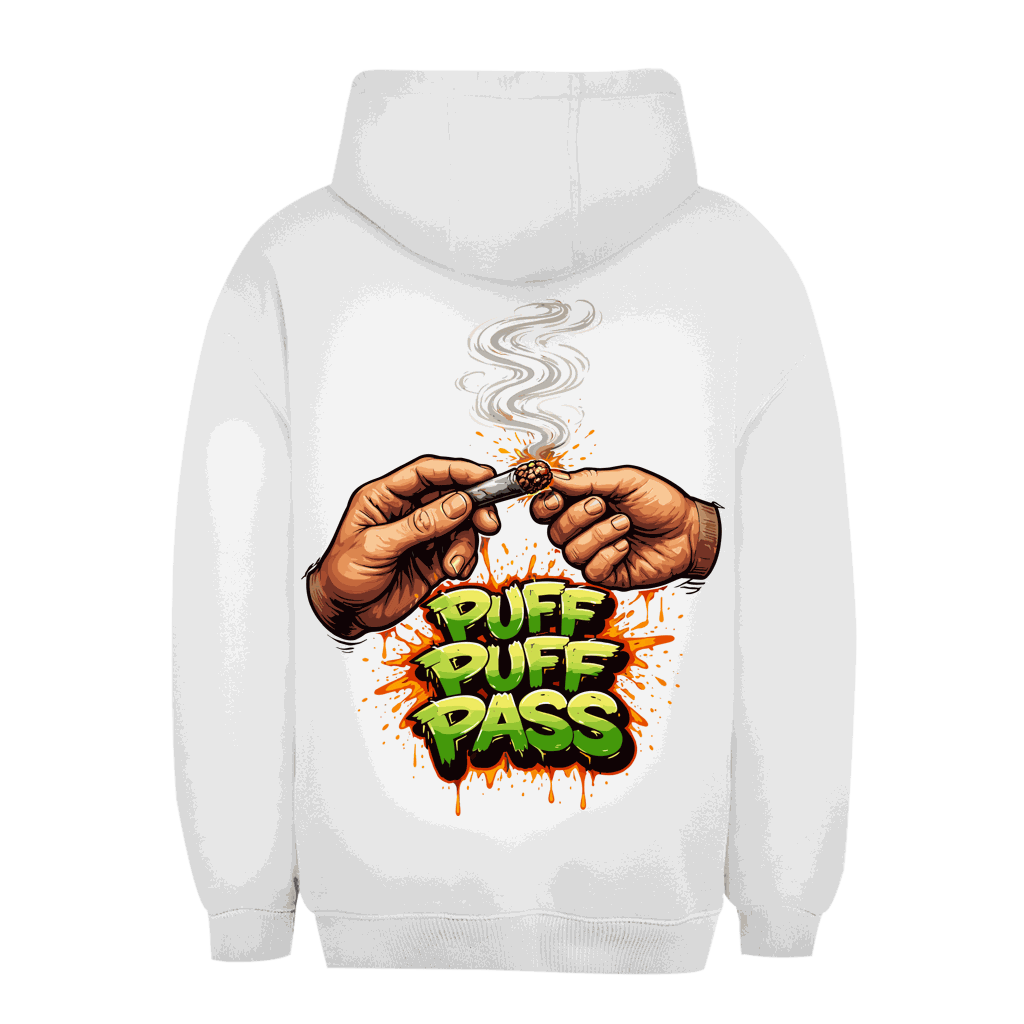 Unisex Oversize Hoodie - Puff Puff Pass | Division420®