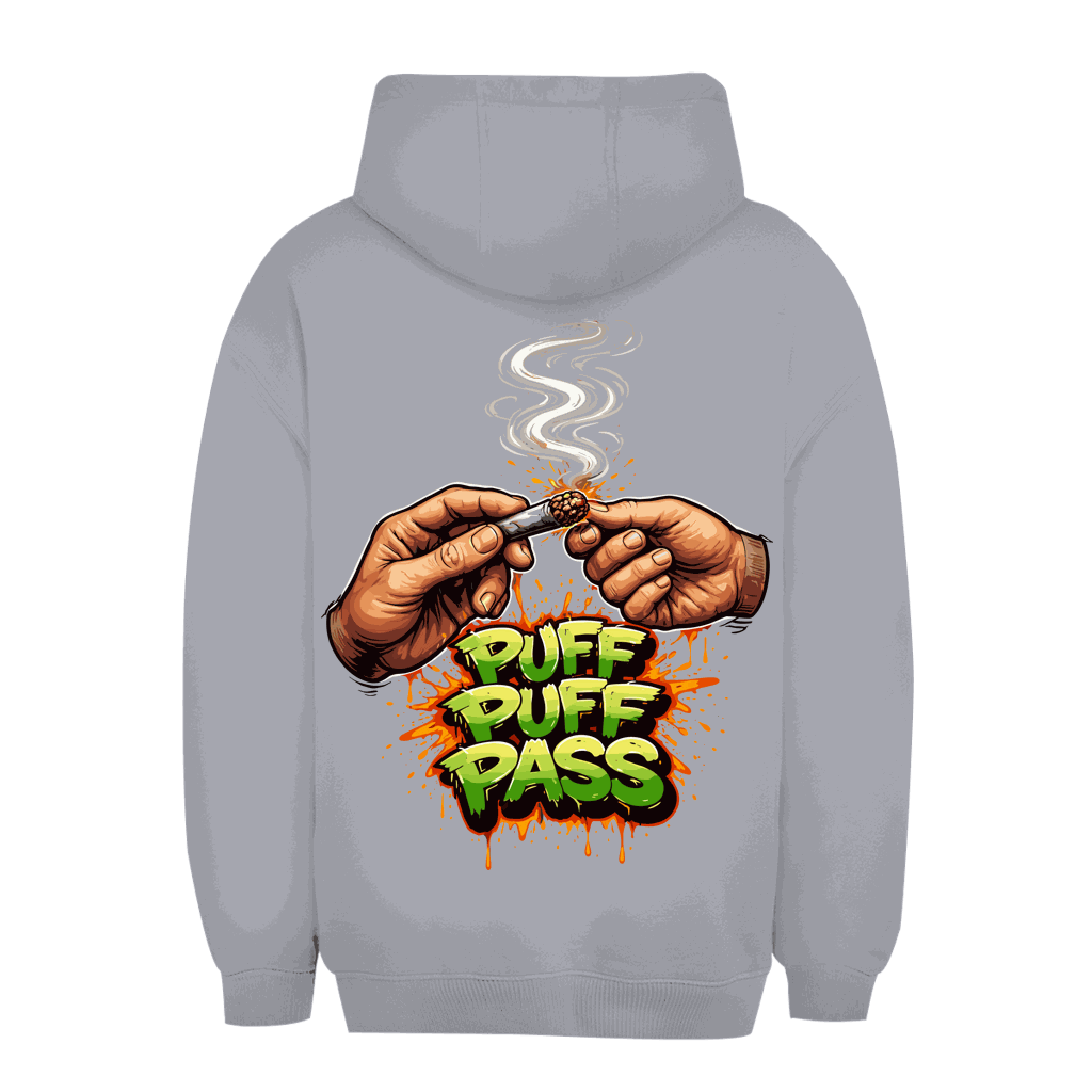 Unisex Oversize Hoodie - Puff Puff Pass | Division420®