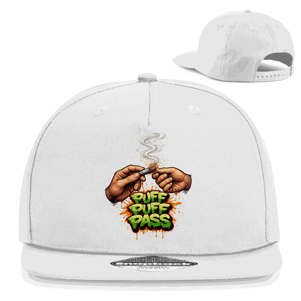 Snapback Rapper Cap - Puff Puff Pass | Division420®