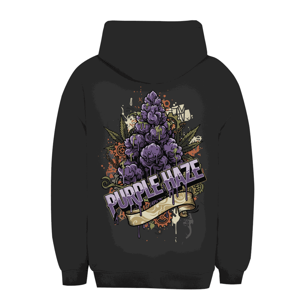 Unisex Oversize Hoodie - Purple Haze Art Print | Division420®