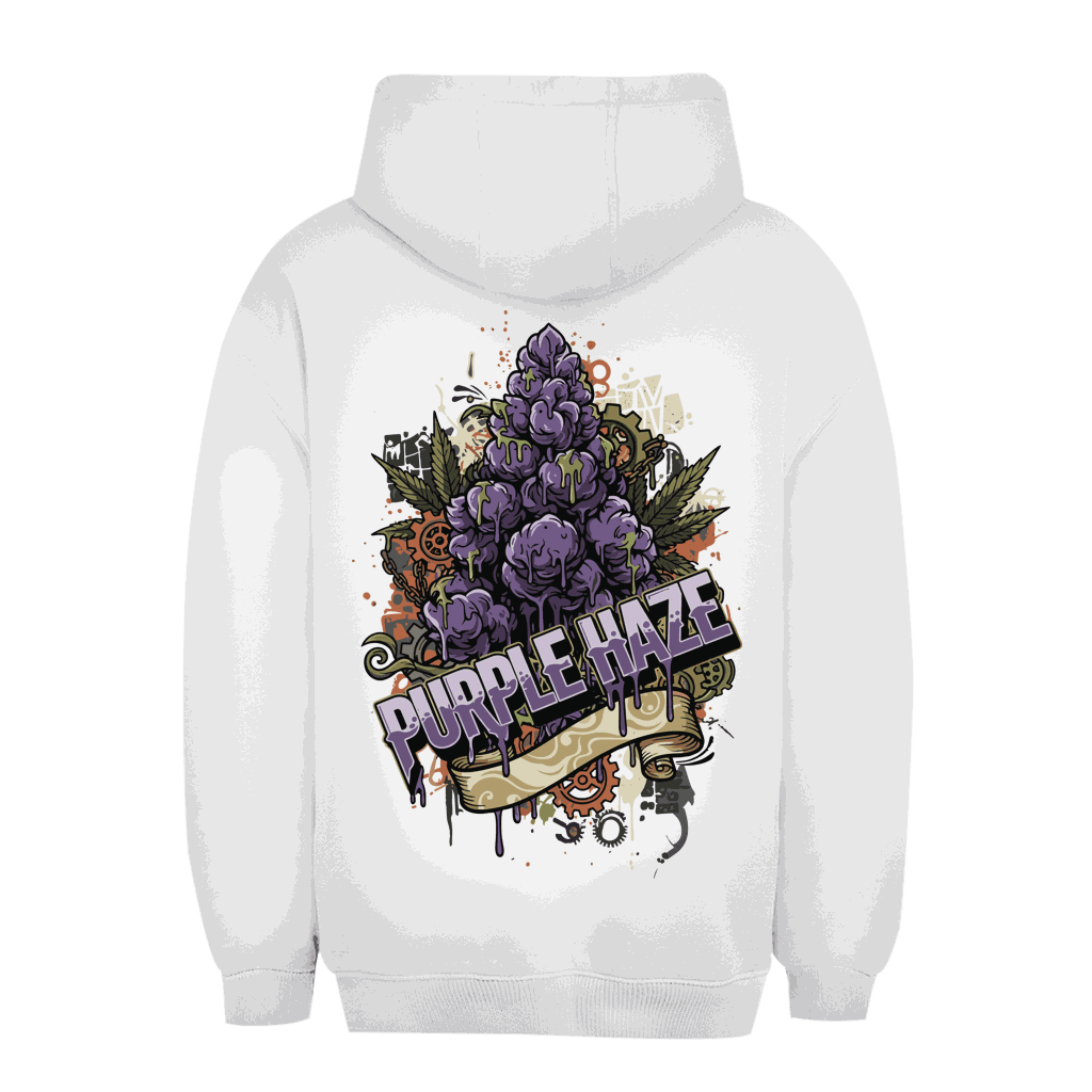 Unisex Oversize Hoodie - Purple Haze Art Print | Division420®