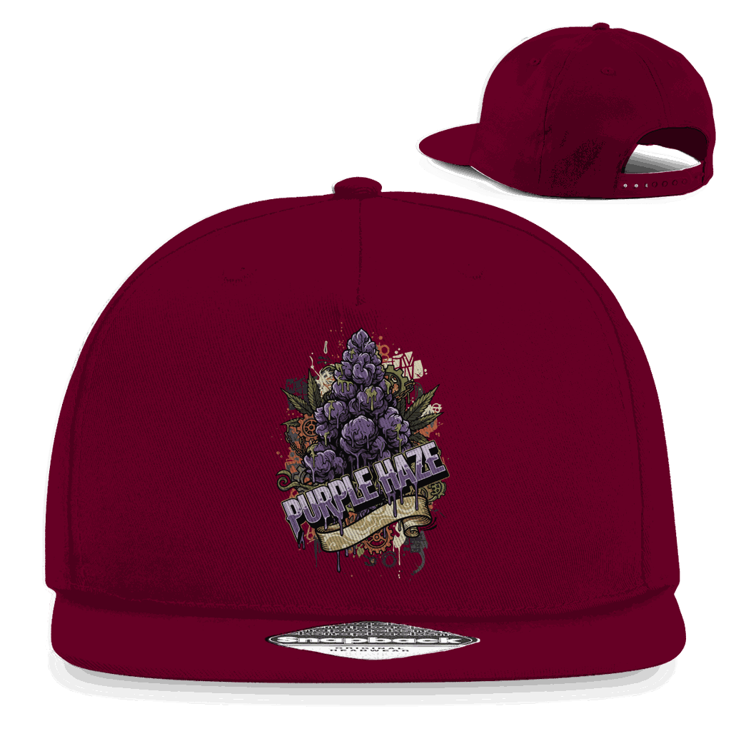 Snapback Rapper Cap - Purple Haze Art Print | Division420®