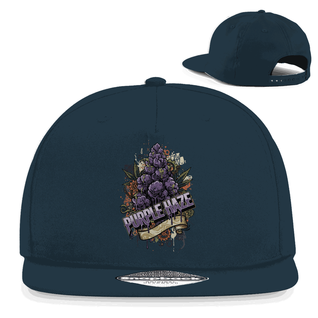 Snapback Rapper Cap - Purple Haze Art Print | Division420®