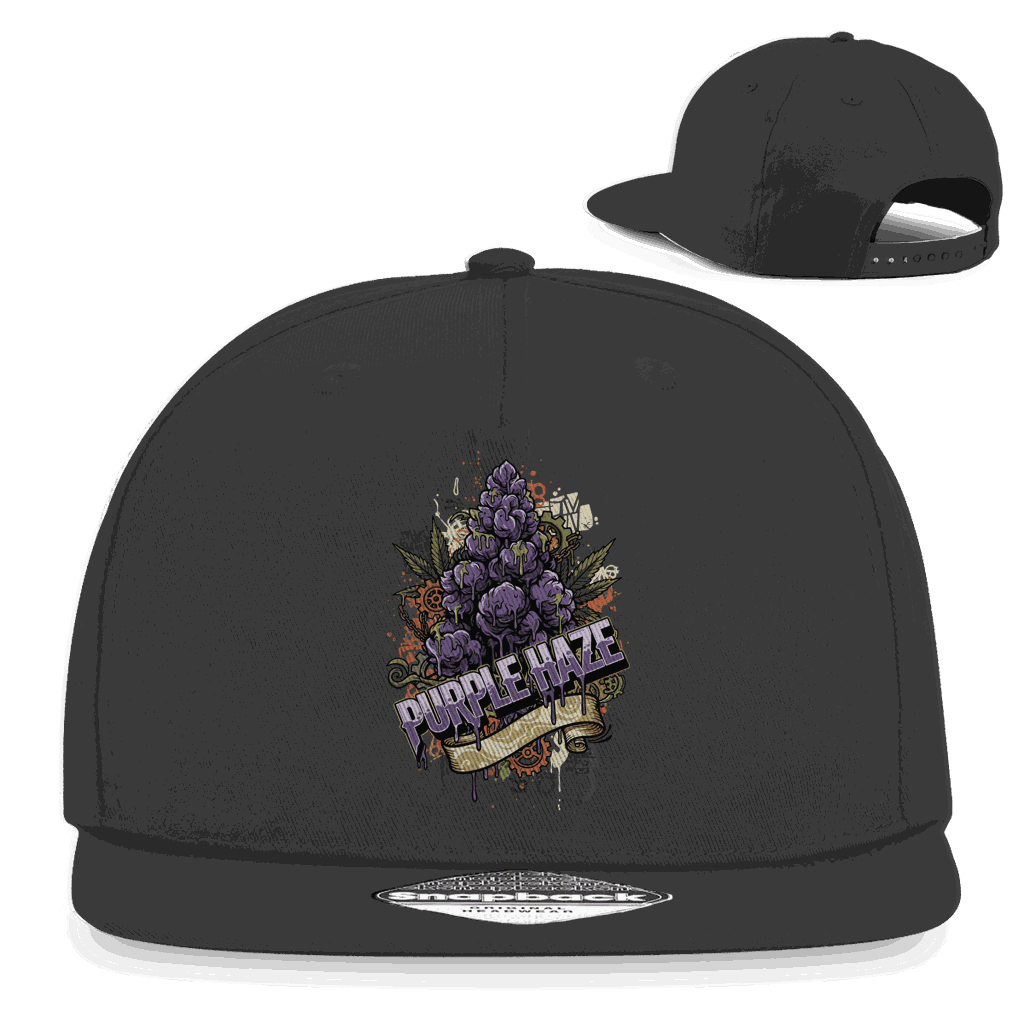 Snapback Rapper Cap - Purple Haze Art Print | Division420®