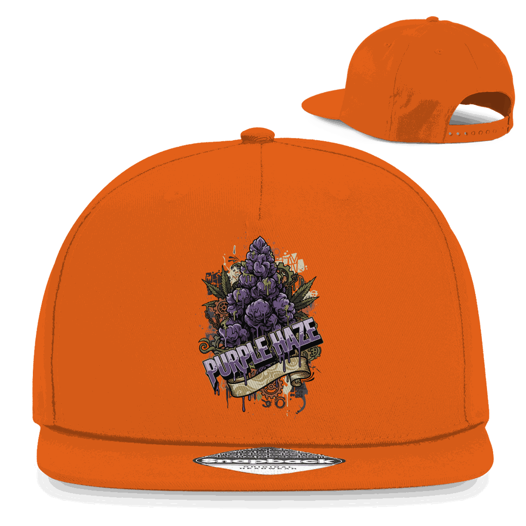 Snapback Rapper Cap - Purple Haze Art Print | Division420®