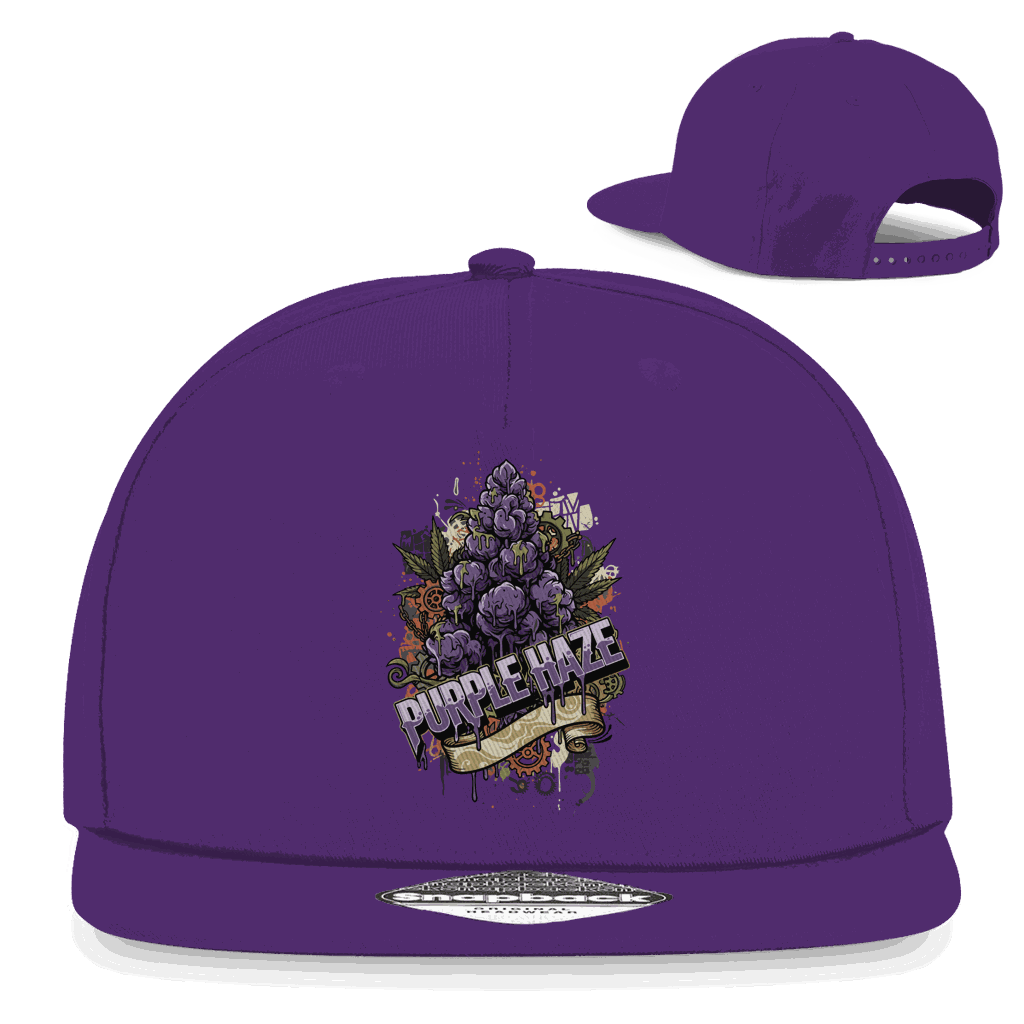 Snapback Rapper Cap - Purple Haze Art Print | Division420®