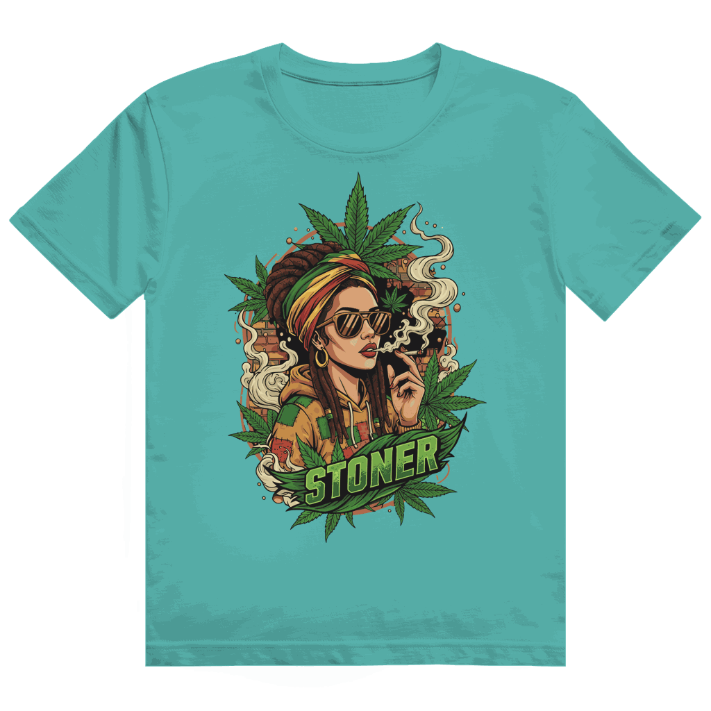 Heavy Cotton T-Shirt - Rastagirl | Division420®