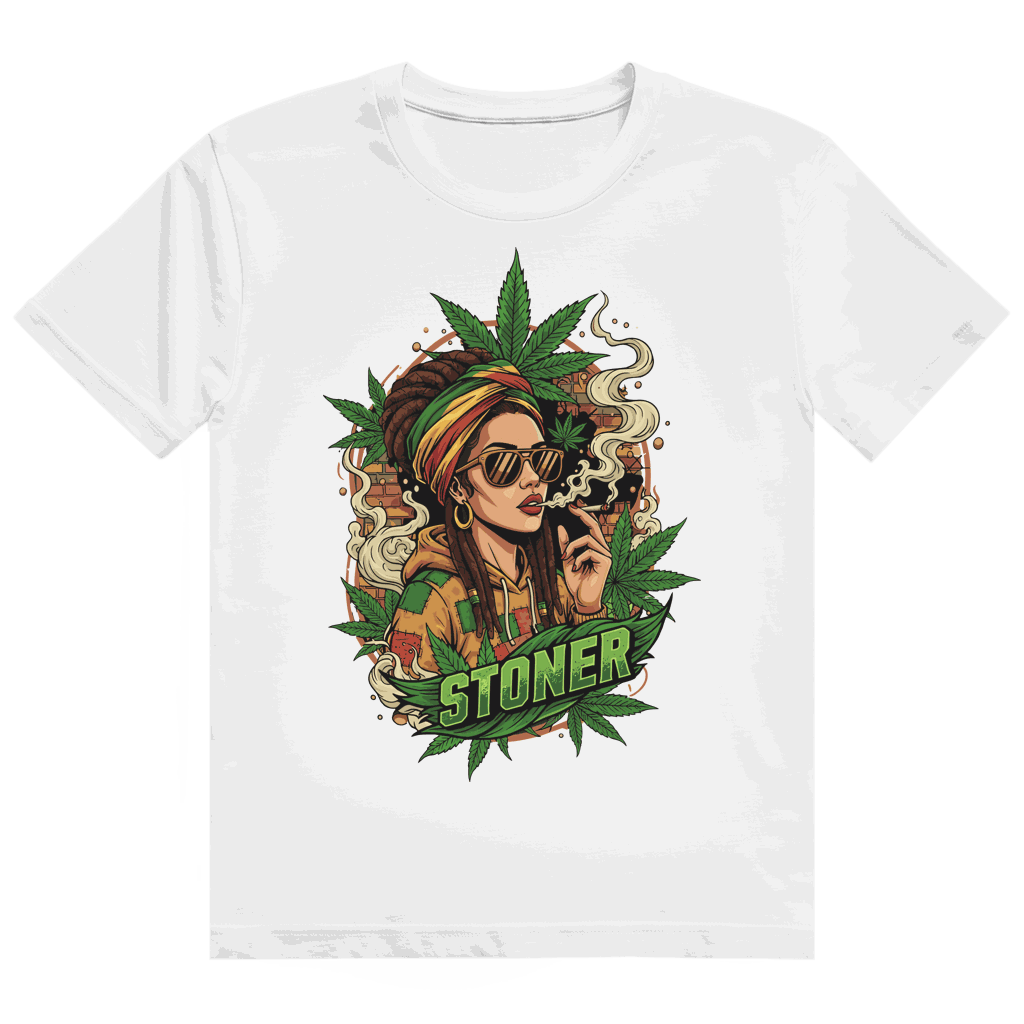Heavy Cotton T-Shirt - Rastagirl | Division420®