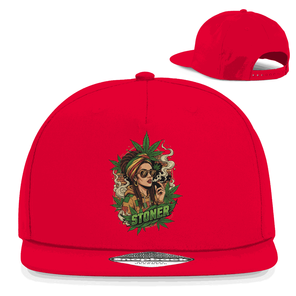Snapback Rapper Cap - Rastagirl | Division420®