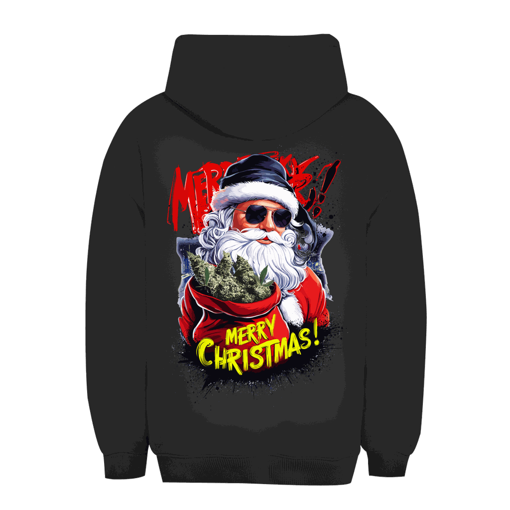 Unisex Oversize Hoodie - Santa Claus Weed | Division420®