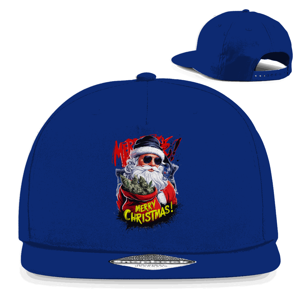 Snapback Rapper Cap - Santa Claus Weed | Division420®