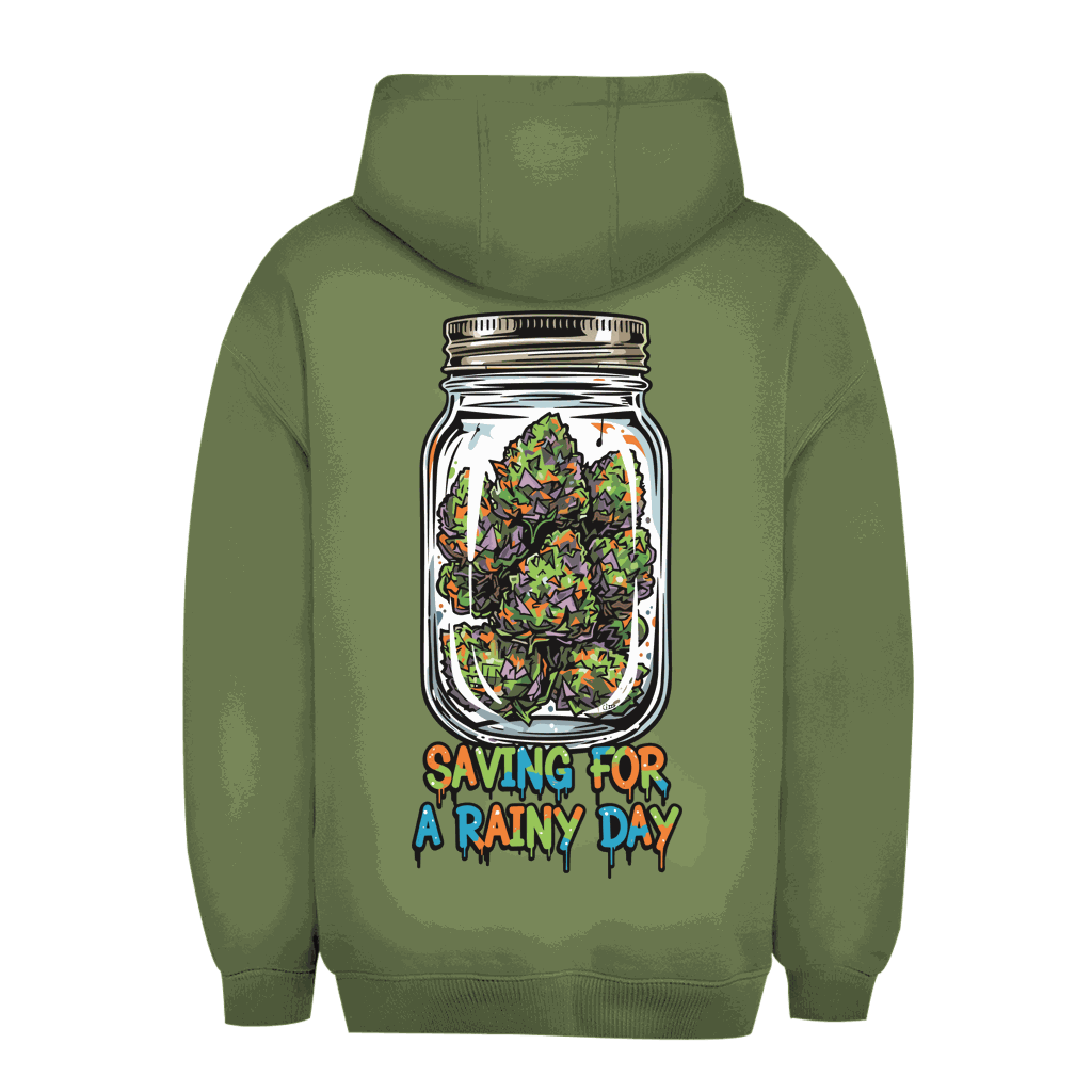 Unisex Oversize Hoodie von Division420 in urbanem Style mit Kapuze und Kängurutasche