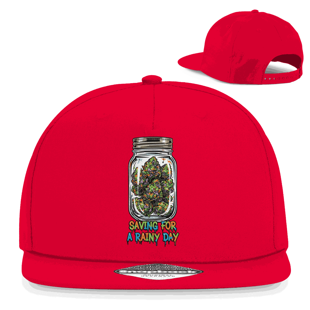 Snapback Rapper Cap - Savind for a rainy day | Division420®