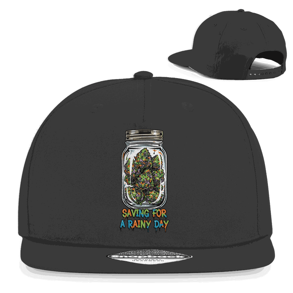 Snapback Rapper Cap - Savind for a rainy day | Division420®
