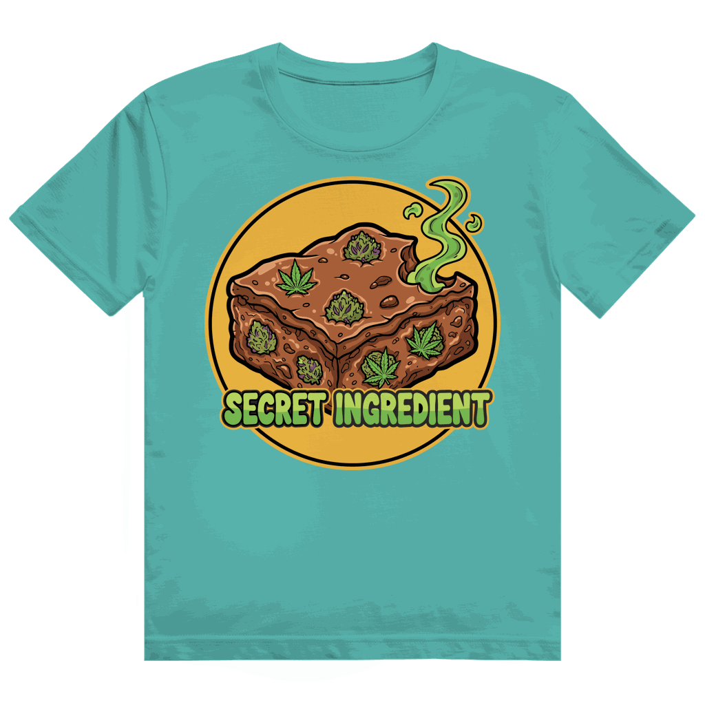 Division420 Heavy Cotton T-Shirt Secret Ingredient in modernem Tubular Fit aus 100% ringgesponnener Baumwolle