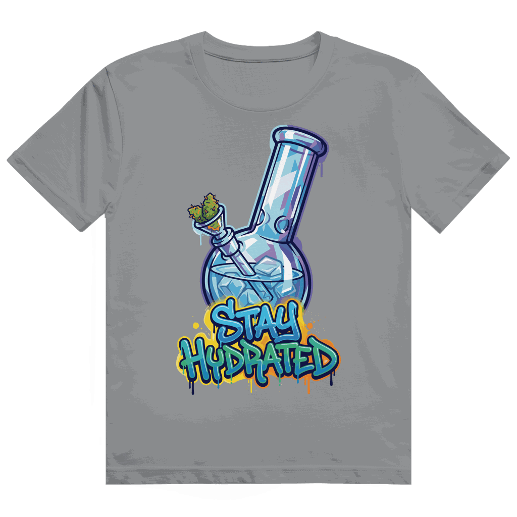 Größentabelle für Division420 Heavy Cotton T-Shirt Stay Hydratetd aus 100% Baumwolle