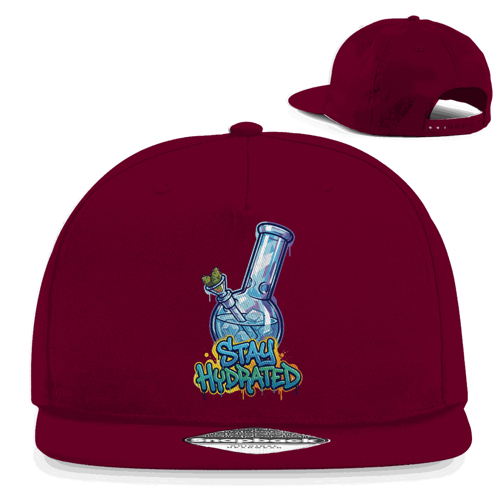 Snapback Rapper Cap - Stay Hydratetd | Division420®