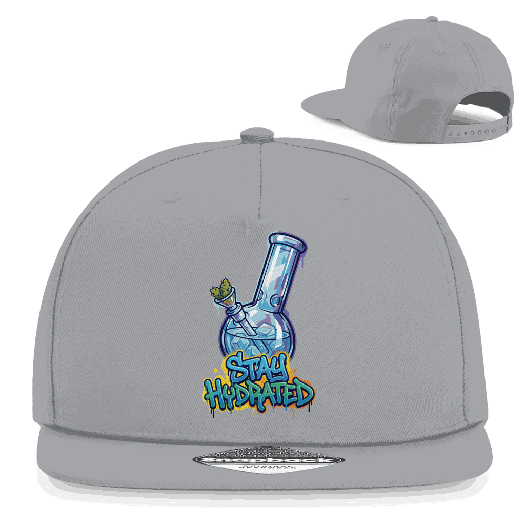 Snapback Rapper Cap - Stay Hydratetd | Division420®