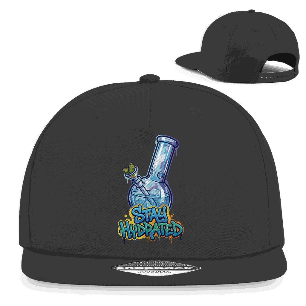Snapback Rapper Cap - Stay Hydratetd | Division420®