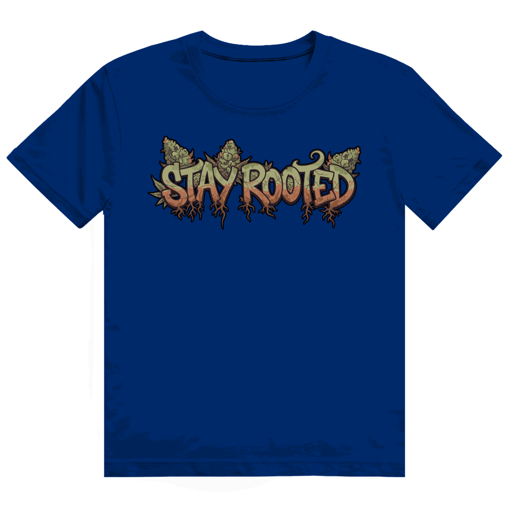 Division420 Heavy Cotton T-Shirt Stay Rooted aus 100% Baumwolle mit modernem Tubular Fit und nachhaltiger Produktion