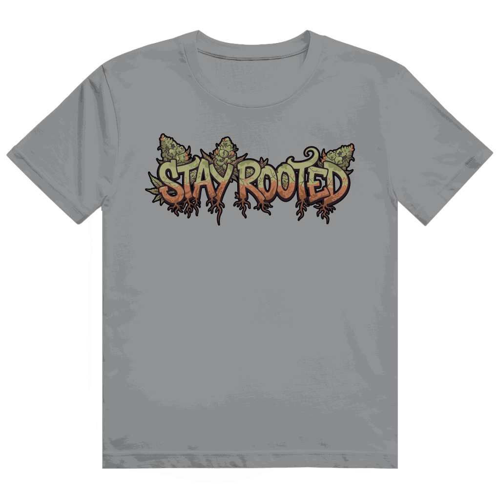 Größentabelle für Heavy Cotton T-Shirt Stay Rooted von Division420