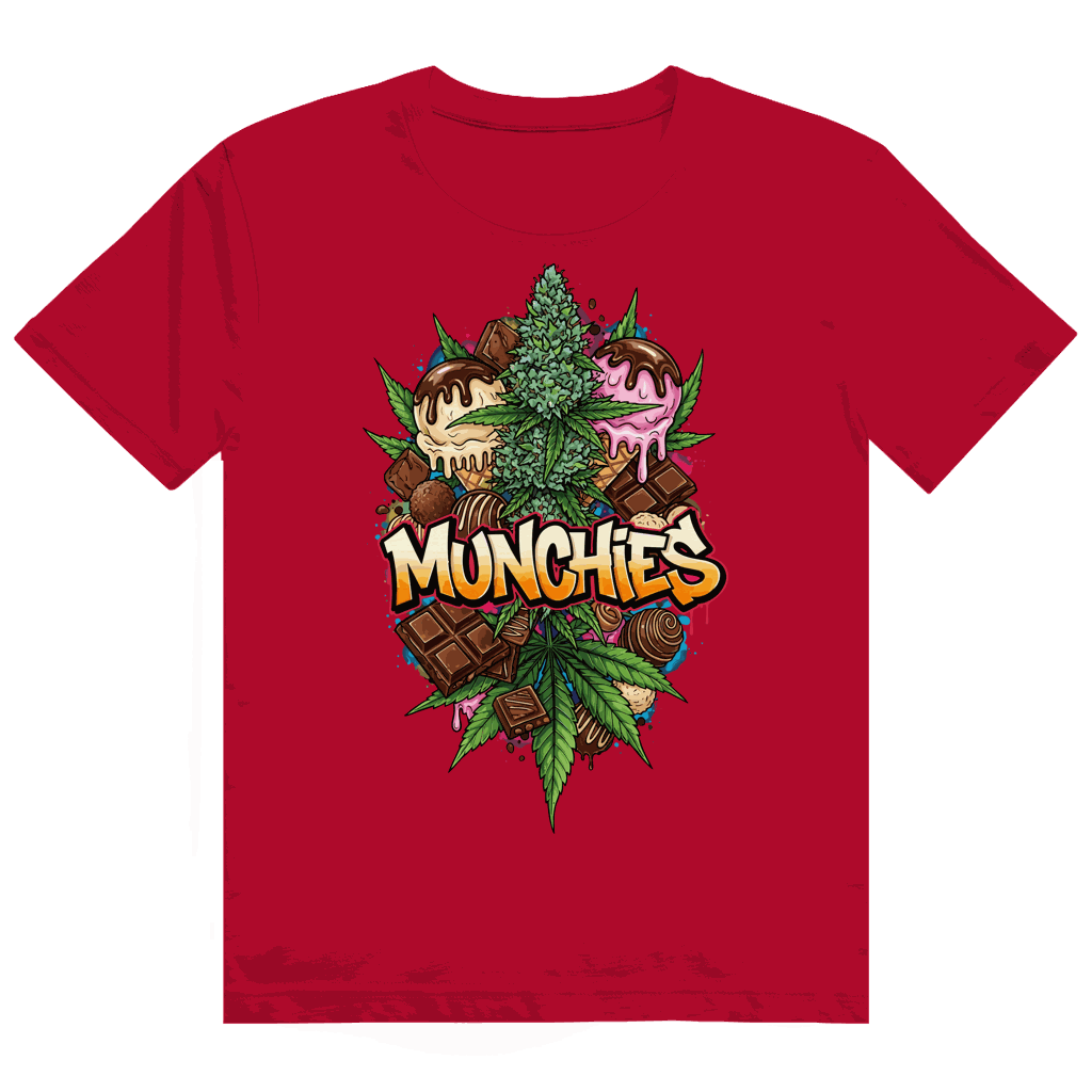 Größentabelle für Division420 Heavy Cotton T-Shirt Sweet Munchies