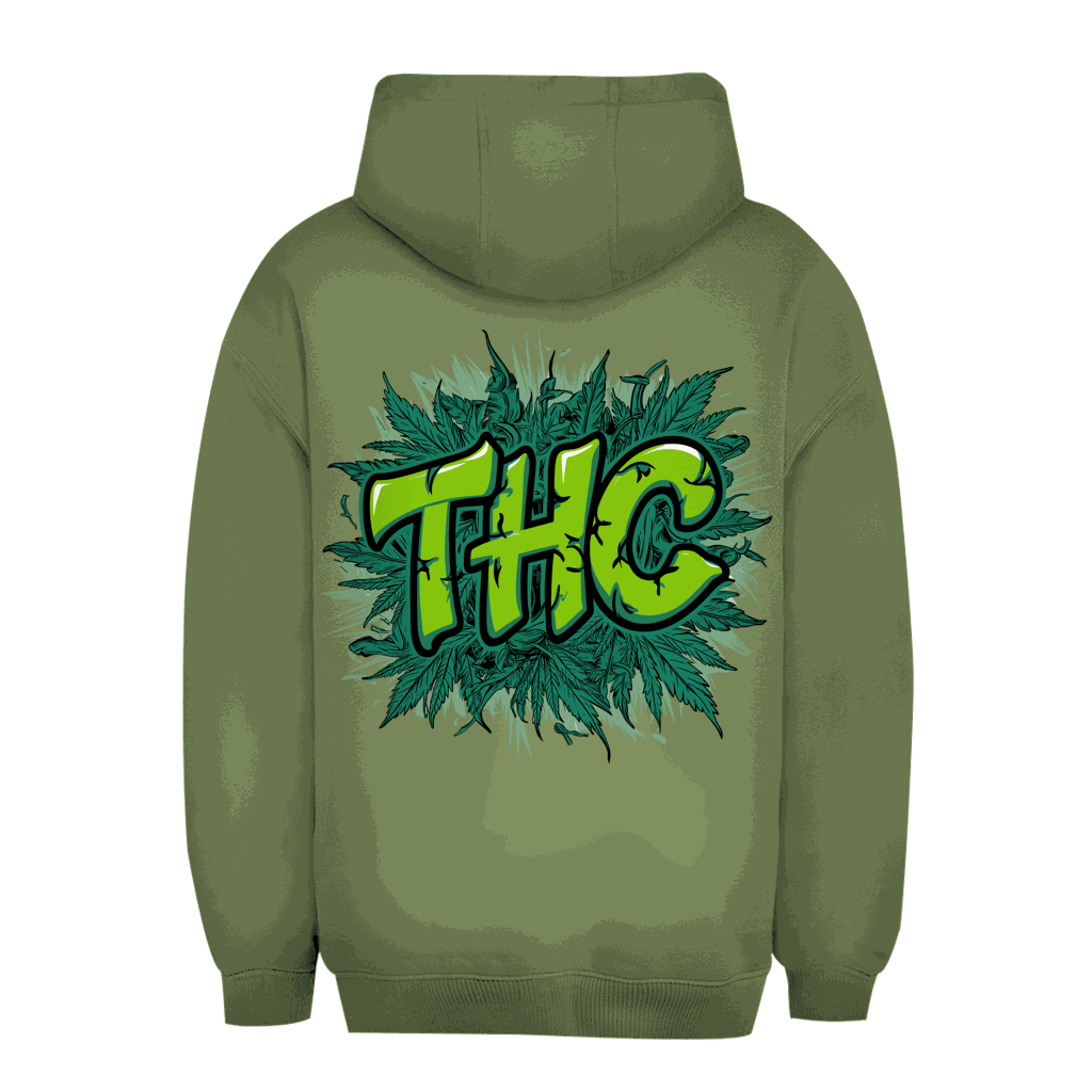 Unisex Oversize Hoodie in urbanem Stil mit Kapuze und Kängurutasche von Division420