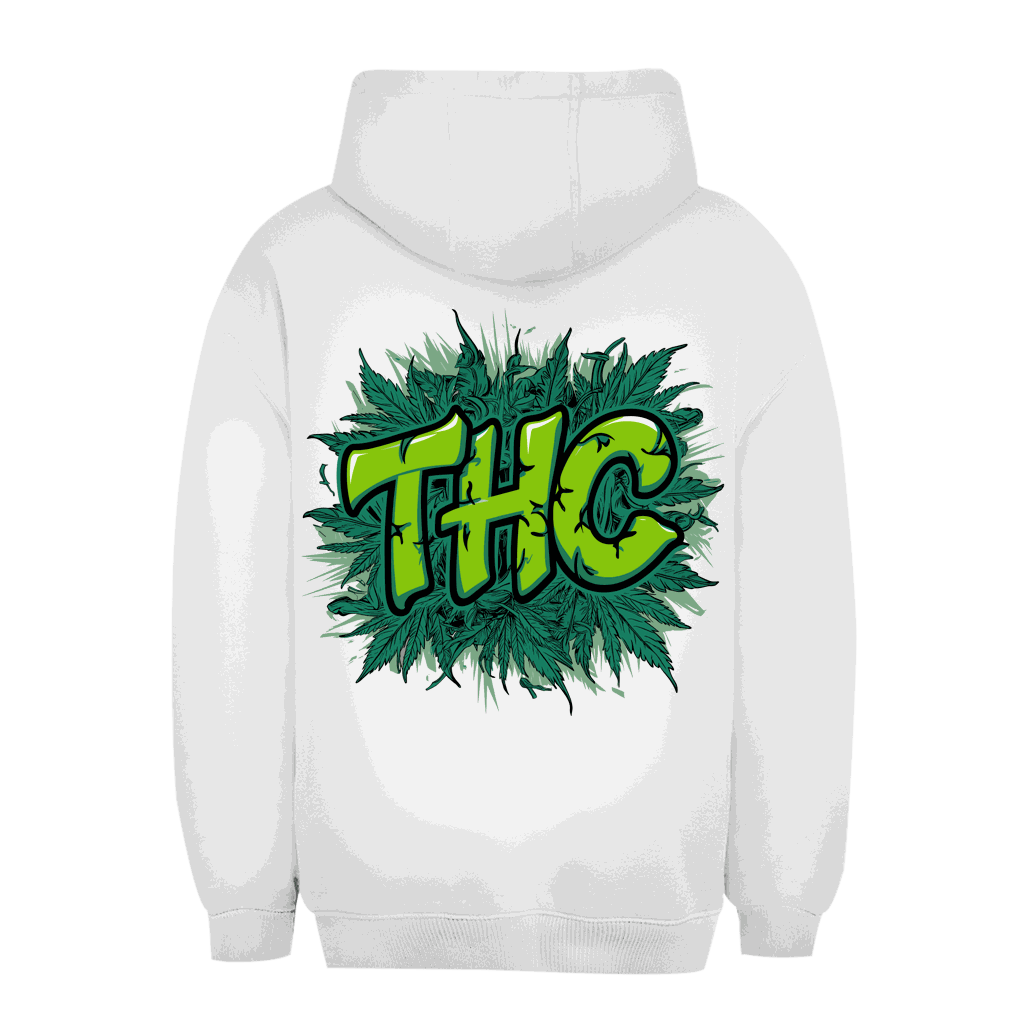 Unisex Oversize Hoodie von Division420 in urbanem Style mit Kapuze und Kängurutasche aus nachhaltiger Baumwollmischung
