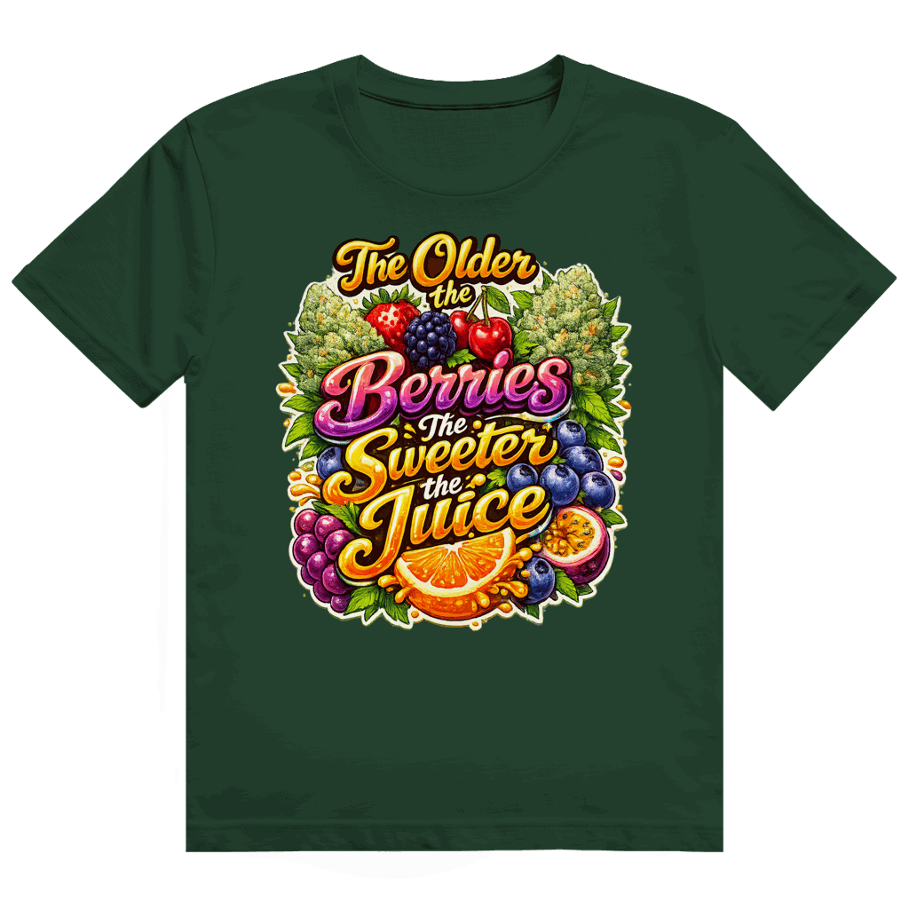Größentabelle für Heavy Cotton T-Shirt Sweet Old Berries von Division420