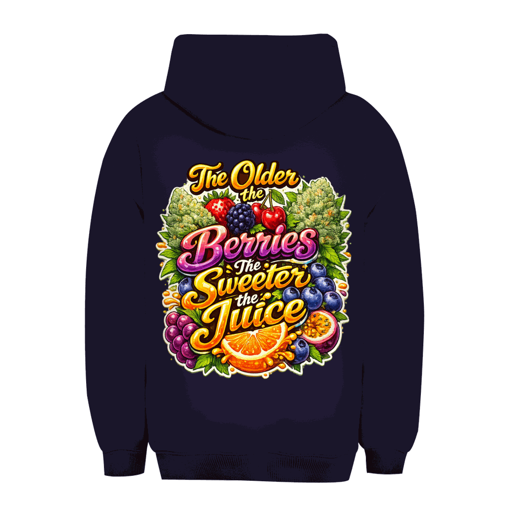 Unisex Oversize Hoodie Sweet Old Berries gemütlich nachhaltig urbaner Stil