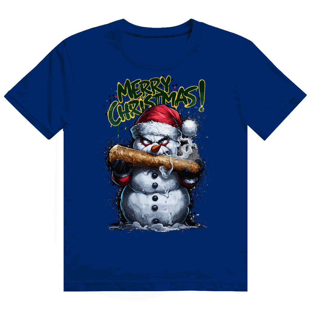 Größentabelle für Heavy Cotton T-Shirt The Snowman von Division420