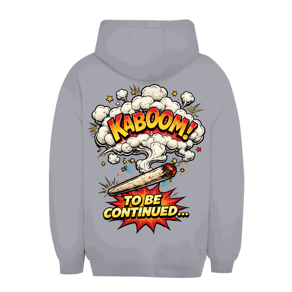 Unisex Oversize Hoodie von Division420 mit lockerem Sitz und nachhaltigem Material