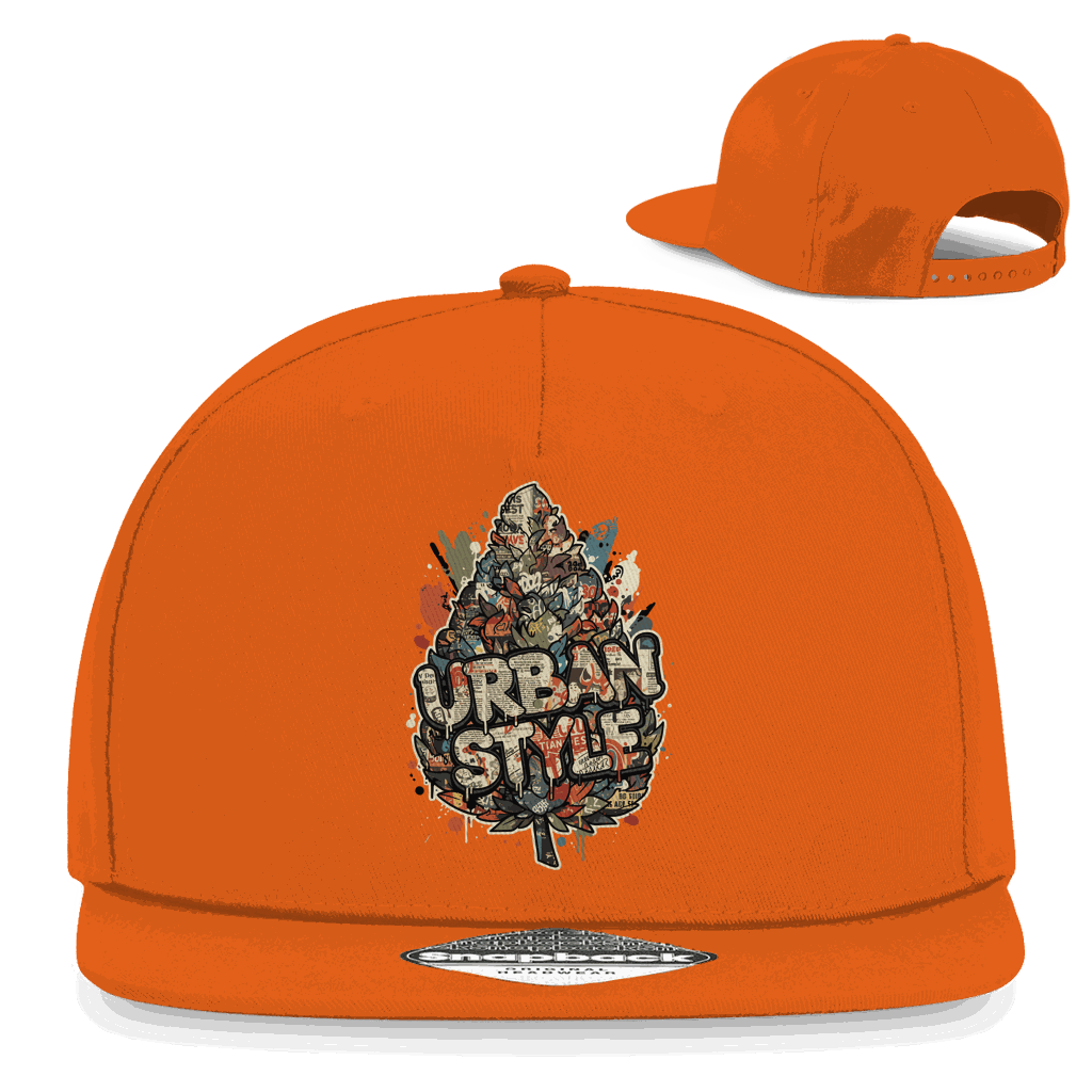 Division420 Snapback Cap aus Baumwoll-Twill mit urbanem 5-Panel Design und Retro Snapback-Verschluss