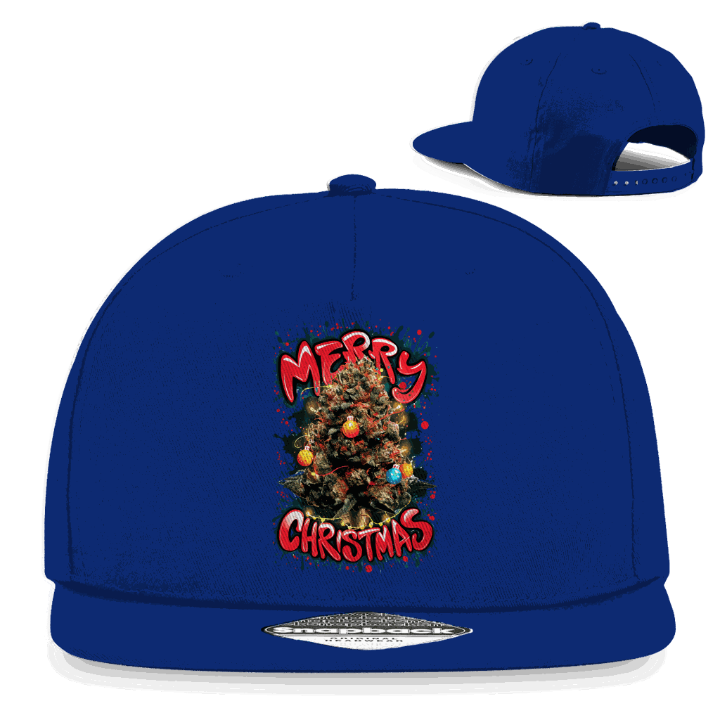 Snapback Rapper Cap Weed - Christmas Tree | Division420®