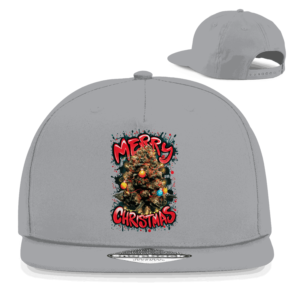 Snapback Rapper Cap Weed - Christmas Tree | Division420®