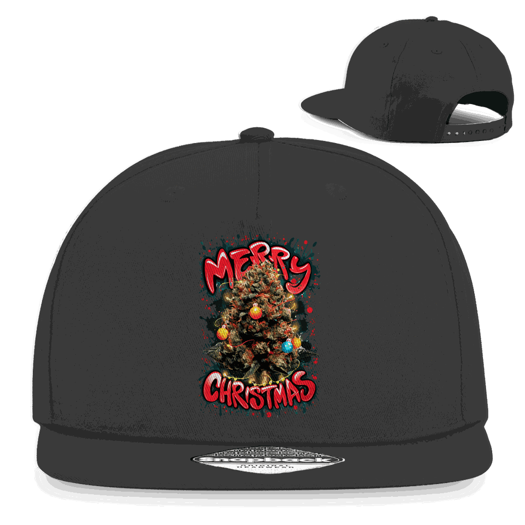 Snapback Rapper Cap Weed - Christmas Tree | Division420®
