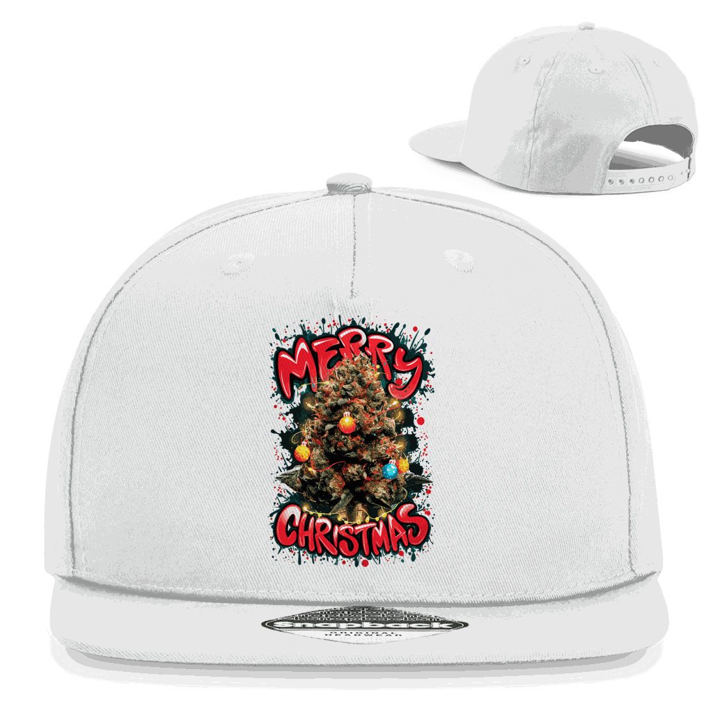 Snapback Rapper Cap Weed - Christmas Tree | Division420®